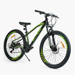 Велосипед Спортивний Corso «BLADE» 26" дюймів BD-26102 (1) рама алюмінієва 13``, обладнання Shimano 21 швидкість, зібран на 75% купить в Украине