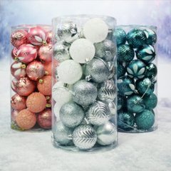 Ялинкові кульки 6см 30шт/наб R90726 купити в Україні