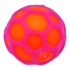 Іграшка "Мʼячик-антистрес", з піною, 6 см (помаранчевий)