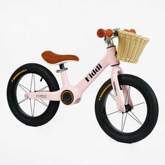 Велобіг "CORSO KIDDI" LT-14055 (1) магнієва рама, колеса надувні резинові 14’’, алюмінієві обода, підставка для ніг, корзинка, в коробці