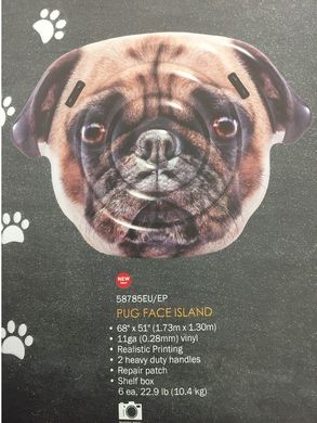 Плотик 58785 (6шт) Собака, 173-130см, ремкомплект, в кор-ке, купить в Украине