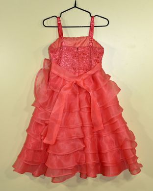 Платье розовое пышное 01948 3г/98/28 купить в Украине