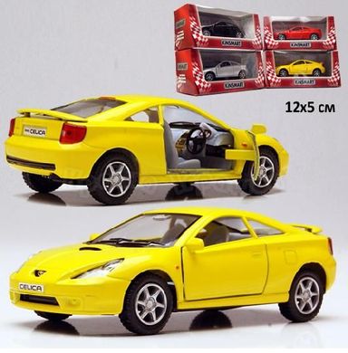 Машина метал KT5038W KINSMART Toyota Celica, в коробці (6903155563014) МІКС купити в Україні