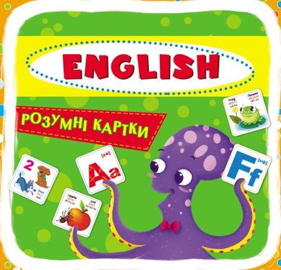 Набір розумних карток English ABC 30 карток F00021660 Crystal Book (9789669369642) купити в Україні