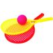 Набір для Тенісу 5040 Maximus, 2 ракетки та 2 м'ячика (4820065650400) Красно-желтый