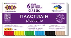 Пластилин CLASSIC 6 цветов, 120 г, ZB.6230 SMART KIDS Line, в коробке (4823078987921) купить в Украине