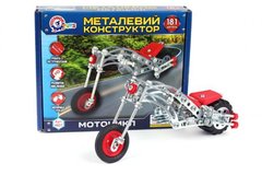 Конструктор металл 4807 "Мотоцикл" "ТЕХНОК"181 деталь (4823037604807) купить в Украине