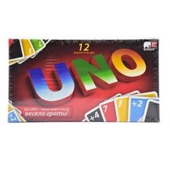 Настільна карткова гра UNO ФР-00008450 Danko Toys купити в Україні