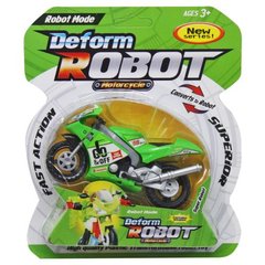 Мотоцикл-трансформер "Deform robot", зелений купити в Україні