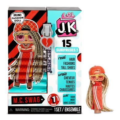 Ігровий набір з лялькою L.O.L. Surprise! серії J.K." Ориг.- Леді-Dj" купити в Україні
