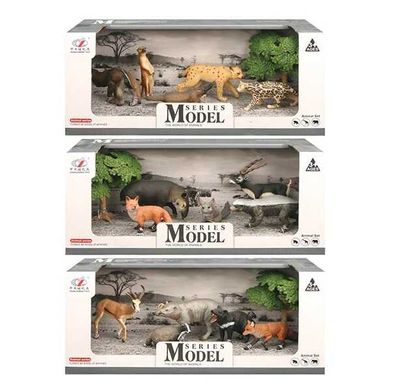 Набор животных Q 9899 С 28 Animal Model, в коробке (6977153241878) Микс