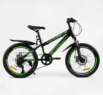 Детский спортивній велосипед 20’’ CR-20608 CORSO «Crank» стальная рама, оборудование Saiguan 7 скоростей (6800067206087) купить в Украине