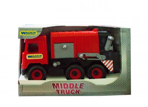 гр Авто "Middle truck" сміттєвоз (4) 39488 (червоний) в коробці "Tigres" купити в Україні