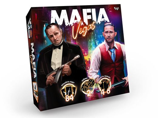 Розважальна гра "MAFIA Vegas" MAF-02-01U Danko Toys (4823102809526) купити в Україні