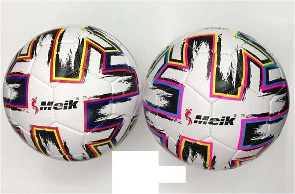 М`яч футбольний C 55981 (60) 2 види, вага 310-330 грамів, м`який PVC, гумовий балон, розмір №5 купити в Україні