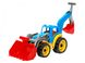Трактор з двома ковшами "ТехноК" (помаранчевий) Синий купити в Україні