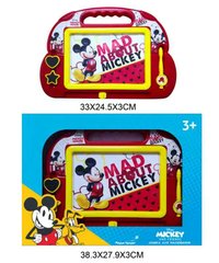 Досточка магнитная Disney "Mickey Mouse" D-3406 (48шт|2) для рисования, цветная, в коробке – 38*3*28 см, р-р игрушки – 35.5*24*2.5 см купить в Украине