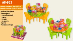 Мебель A8-952 1624556 90шт2 с посудой, продуктами, на планш 161612см купить в Украине