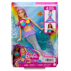 Лялька-русалка "Сяючий хвостик" серії Дрімтопія Barbie купити в Україні