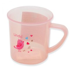 Детская чашка 150 мл, розовая купить в Украине