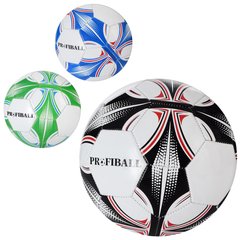 Мяч футбольный EV-3365 (30шт) размер 5, ПВХ 1,8мм, 300г, 3цвета, в кульке купить в Украине