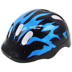 Детский защитный шлем для спорта, синее пламя купить в Украине