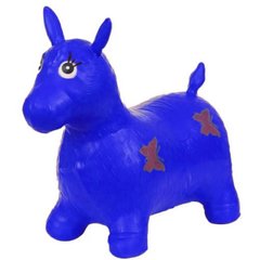 Прыгун детский, резиновый "Лошадь" (синий) купить в Украине