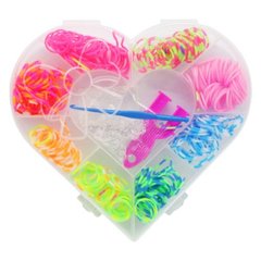 Резинки для плетіння сердечко купити в Україні
