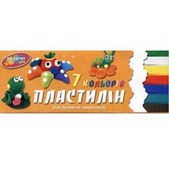 Пластилін 7 кольорів ,130гр "Колорит" купити в Україні