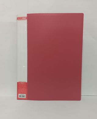 Папка пластиковая с скоросшивателем, A4 BM.3407-99 BUROMAX (4823078952097) Красный купить в Украине