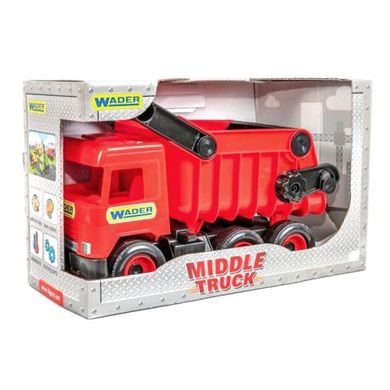 гр Авто "Middle truck" самоскид (4) 39486 (червоний) в коробці "Tigres" купити в Україні