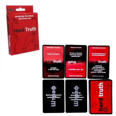 Игра настольная карточная "Hard Truth" 18+ купить в Украине