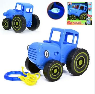 Музична іграшка "Синій трактор" TK 11203 TK Group, з підсвічуванням, українською мовою, в коробці (6974815360069) купити в Україні