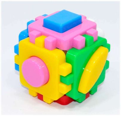 Куб "Розумний малюк Міні 10×10×10 см ТехноК" 1882 купить в Украине