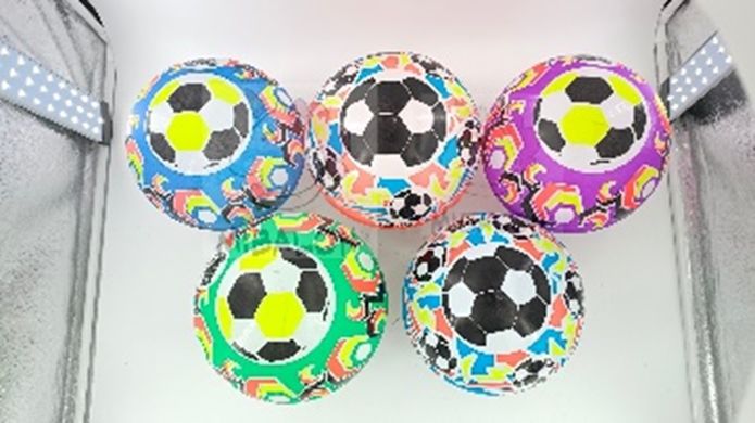 М'яч гумовий арт. RB20311 (500шт) 9", 60 грам, 5 кольорів купити в Україні
