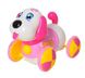 Собака на радиоуправлении 600B 24 см, музыка, свет, ездит, USB зарядное (6900001145615) Розовый