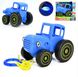 Музична іграшка "Синій трактор" TK 11203 TK Group, з підсвічуванням, українською мовою, в коробці (6974815360069)