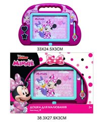 Досточка магнитная Disney "Minnie Mouse" D-3405 (48шт|2) для рисования, цветная, в коробке – 38*3*28 см, р-р игрушки – 35.5*24*2.5 см купить в Украине