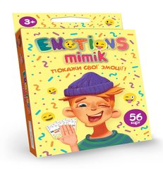 Карткочная игра Emotions Mimik EM-01-01U Danko Toys (4823102804859) купить в Украине