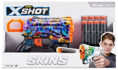 Швидкострільний бластер X-SHOT Skins Menace Spray Tag (8 патронів), 36515D купити в Україні