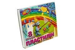 Пластилін 8 кольорів ,130гр "Веселка" купити в Україні