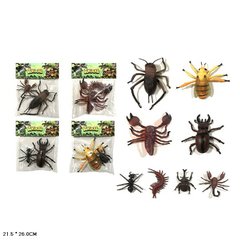 Тварина арт. 878-DK022 (264шт|2) комахи 4 види мікс, 2 шт пакет. 21,5*26см купити в Україні