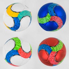 Мяч футбольный С 40060 (60) №5, 4 цвета, материал PU, матовый, 350 грамм, баллон резиновый купить в Украине