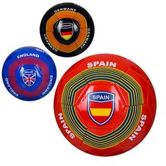 М'яч футбольний EV 3283 розмір 5, ПВХ, 300-320 г., 3 кольори. купити в Україні