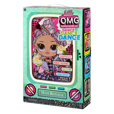 Ігровий набір з лялькою L.O.L. SURPRISE! серії "O.M.G. Dance" Ориг.- МІСС РОЯЛ купити в Україні