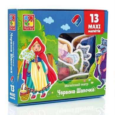 Гра настільна "Магнітний театр. Червона шапочка" VT3206-52 (укр) купить в Украине