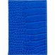 Обкладинка на паспорт-книжку "Змія/Крокодил" ZS-039 Color-it (6973795230492) Синий