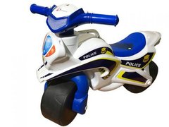 Мотоцикл-каталка "Поліція" (біло-синій) купити в Україні