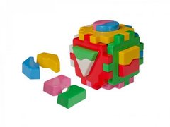 Куб "Розумний малюк" Логіка 1 12×12×12 см ТехноК 2452