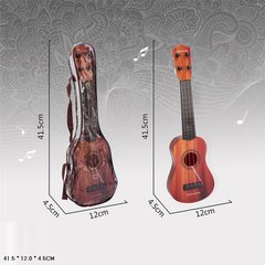 Гітара арт. 8053 (96шт/2) 2 кольори мікс, сумка 12*4,5*41,5см купити в Україні